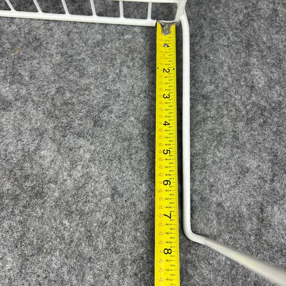 IKEA Wire Grid Stacking Utility Shelf Closet Organizer 20"x18"x12",‎ 8" tall - Picture 7 of 8